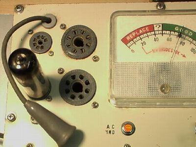 Tube tester for tube amp ham radio small, tested