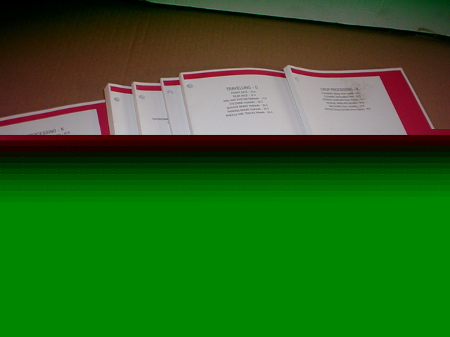 2004 case/ih AFX8010 combine service manual set