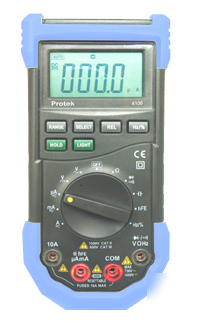 6100 3-3/4 digit auto ranging digital multi meter