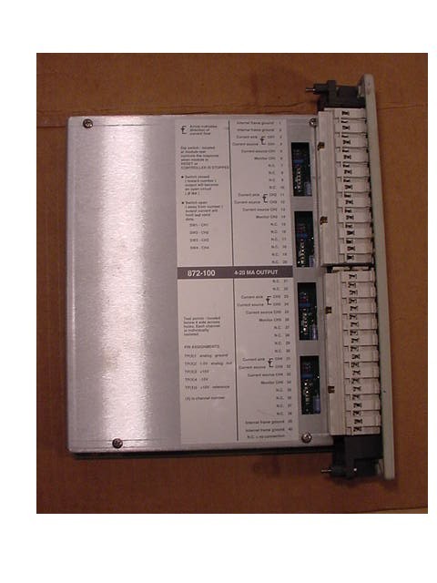 Aeg modicon as-B872-100 analog voltage output module