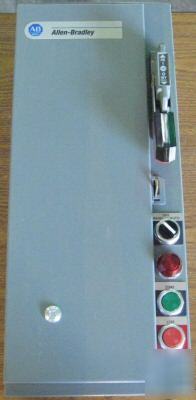 Allen bradley 513 size 0 combination starter box 7A