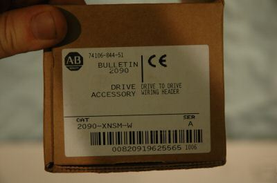 Allen bradley drive to drive wiring header 2090-xnsm-w 