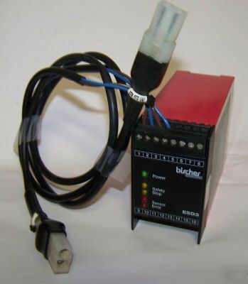 Bircher ESD3-04 safety relay. (124)