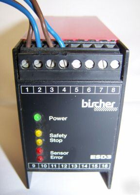 Bircher ESD3-04 safety relay. (124)