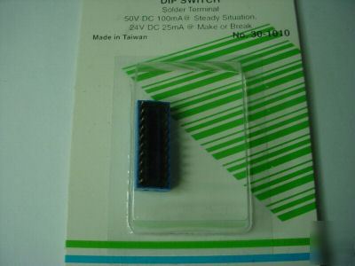 Dip switch, solder terminal ( qty 2 ea )