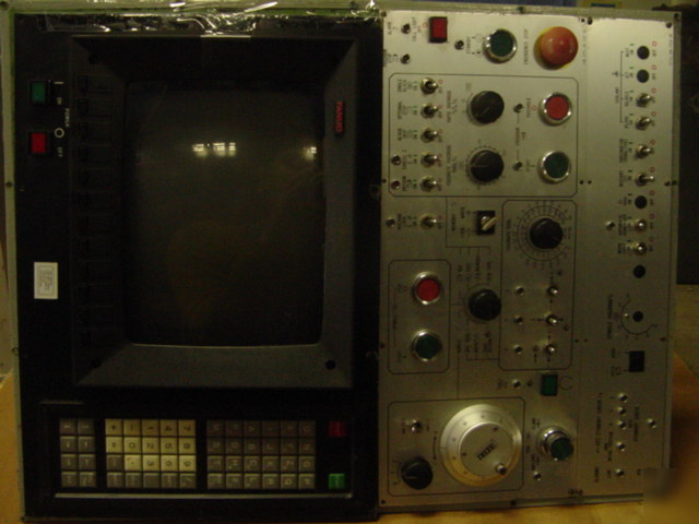 Fanuc mdi/crt unit ,A02B-00 HC400 hitachi seiki.control