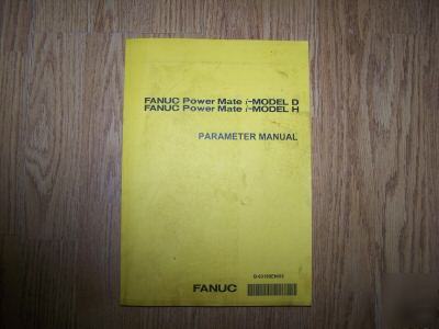 Fanuc power mate i model d/h manual set