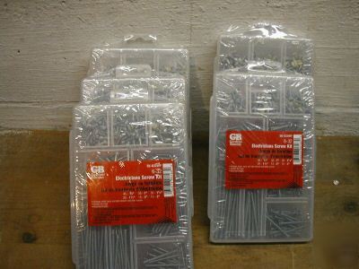 Gardner bender electricians screw lot of 5 boxes 8-32