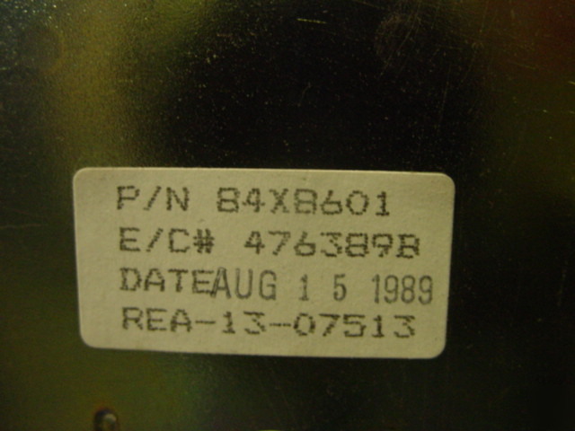 Ibm 3380 CJ2 B1 board part # 84X8601