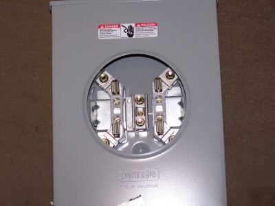 L&g 200 amp overhead meter socket UAT417-0PGP