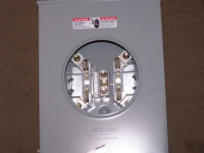 L&g 200 amp overhead meter socket UAT417-0PGP