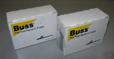 New in box lot of 20 bussman fuses frn-r-10 class RK5