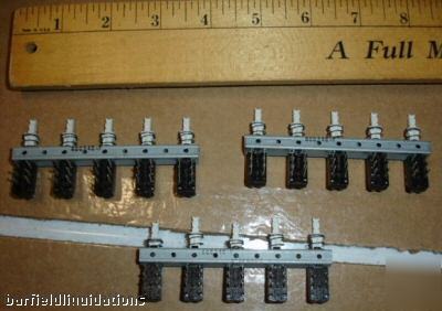 New quantity 3 push switch assemblies pn:600348F