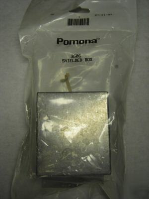 Pomona shielded box aluminum with cover 