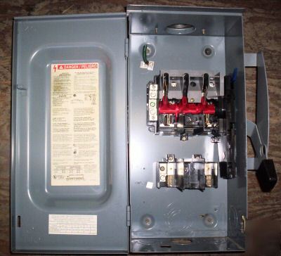 Square d disconnect / safety switch 100A D223NRB 