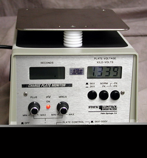 Static control product charge plate monitor nice esd