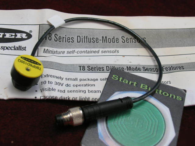T8RP6D100Q banner T8 series diffuse mode sensor 68691