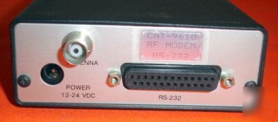 Used cat tron rf modem; rs-232 modem;>*A3