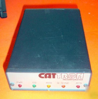 Used cat tron rf modem; rs-232 modem;>*A3