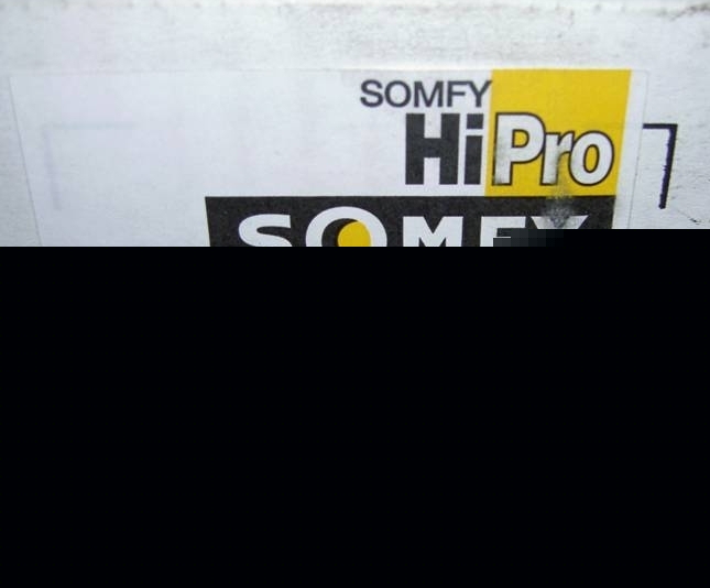  somfy hipro tubular motor. 6100R2 100/114 1166038