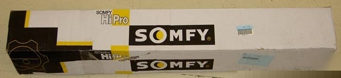  somfy hipro tubular motor. 6100R2 100/114 1166038