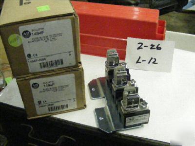  2 allen bradley 1494FJ66 kit fuseblock adapter