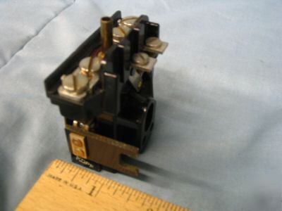 (4) allen bradley ab overload relay x-36182, x-36444