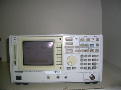 Advantest R3261A spectrum analyzer, 9KHZ to 2.4GHZ