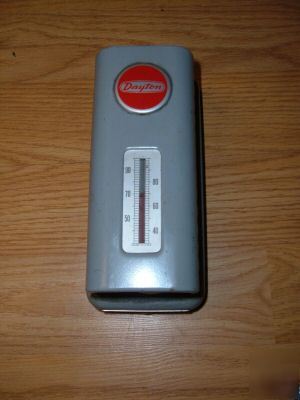 Dayton line voltage thermostat model 2E369 040
