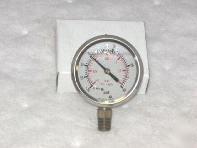 Dynamic fluid component CF1C-002 glycerine filled gauge