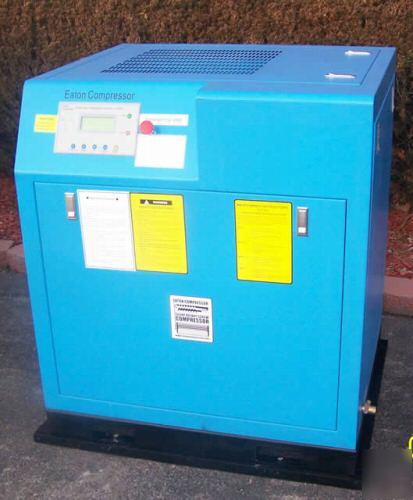 Eaton indus. 3PH 10 hp dual volt rotary air compressor