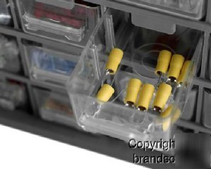 Electric crimp connector wire terminal cabinet kit