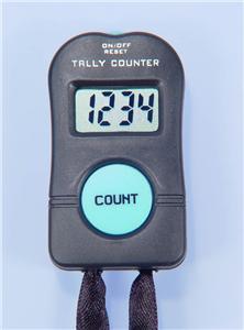 Electronic hand tally counter-lcd-next day shipping