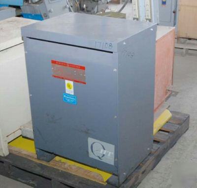 Ge 40 kva 3 phase transformer: hv 460 delta