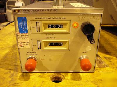 Hewlett packard transmission test unit model hp 8740A 