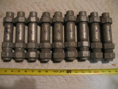 Lot of 9 rigid conduit expansion joint 1/2