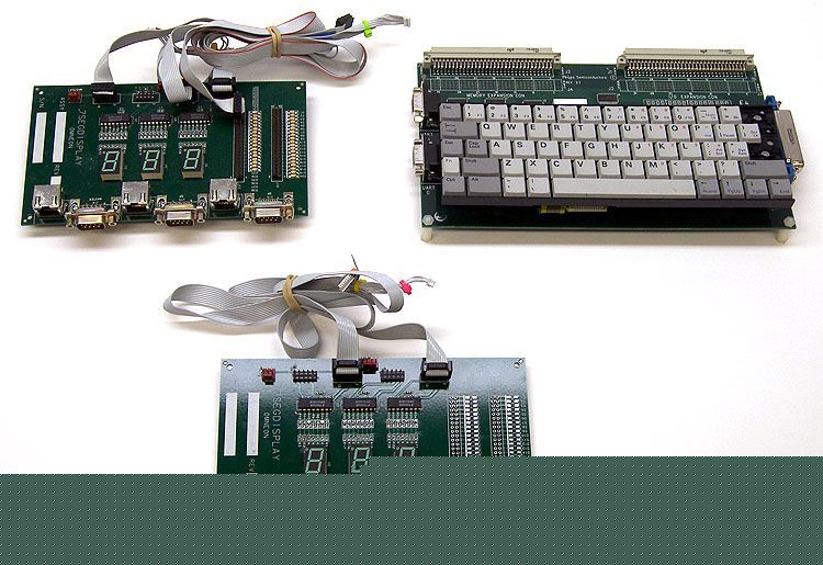Lot philips emulator test boards seg display keyboard