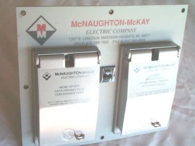 Mcnaughton-mckay convenience panel w/ports&duplex