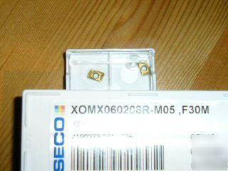 New 10 seco inserts xomx 060208R-M05 F30M