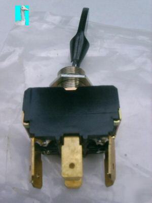 New * * arrow 2-way toggle lever switch rated 6V to 250V.