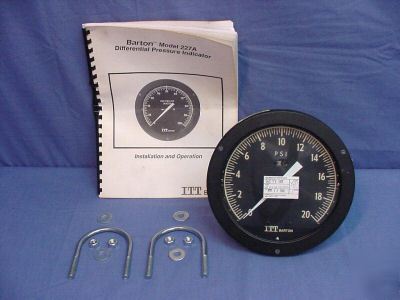 New barton 227A differential pressure indicator