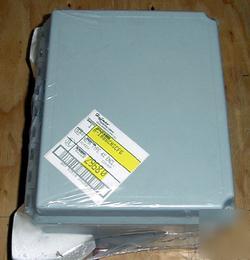 New hoffman A1086CHSCFG fiberglass type 4X enclosure * *