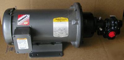 New sherwood shertech close couple pump baldor motor 