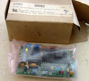 New sti valuscan analog isolator option card in box