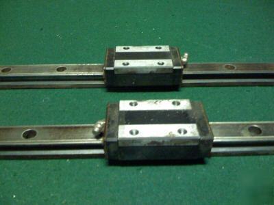 Pair - thk linear rails with SR25 blocks