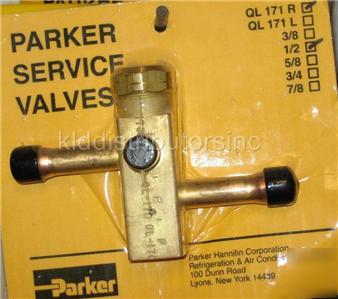 Parker service valve replacement ql 171 r 1/2