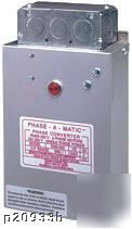 Phase-a-matic pam-100HD static phase converter