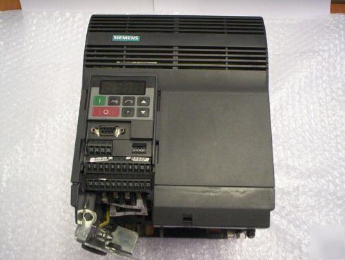 Siemens 10HP 460V ac drive 6SE3221-5DC40 6SE32215DC40