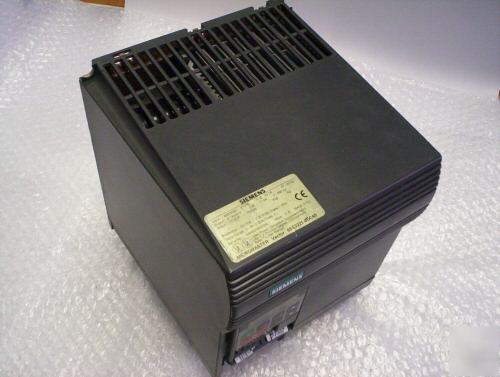 Siemens 10HP 460V ac drive 6SE3221-5DC40 6SE32215DC40