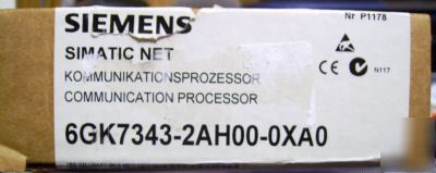 Siemens simatic 6GK7343-2AH00-0XA0 communications proc.